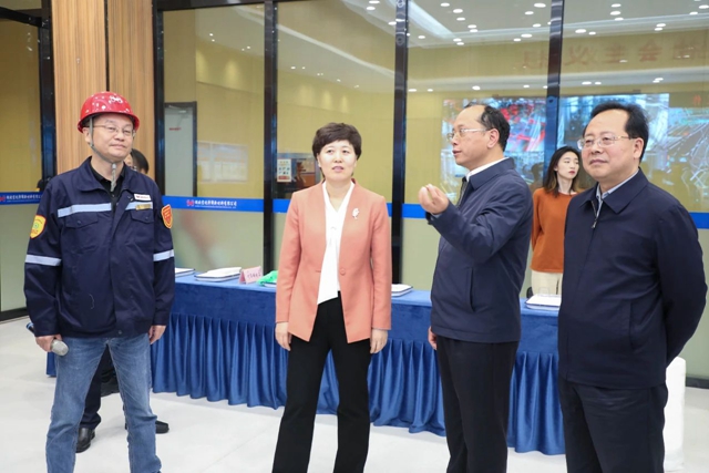 烏海市委副書記、市長崔景英一行到宜化集團(tuán)調(diào)研